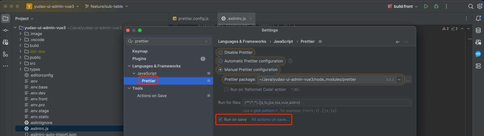 JetBrains 端自动格式化